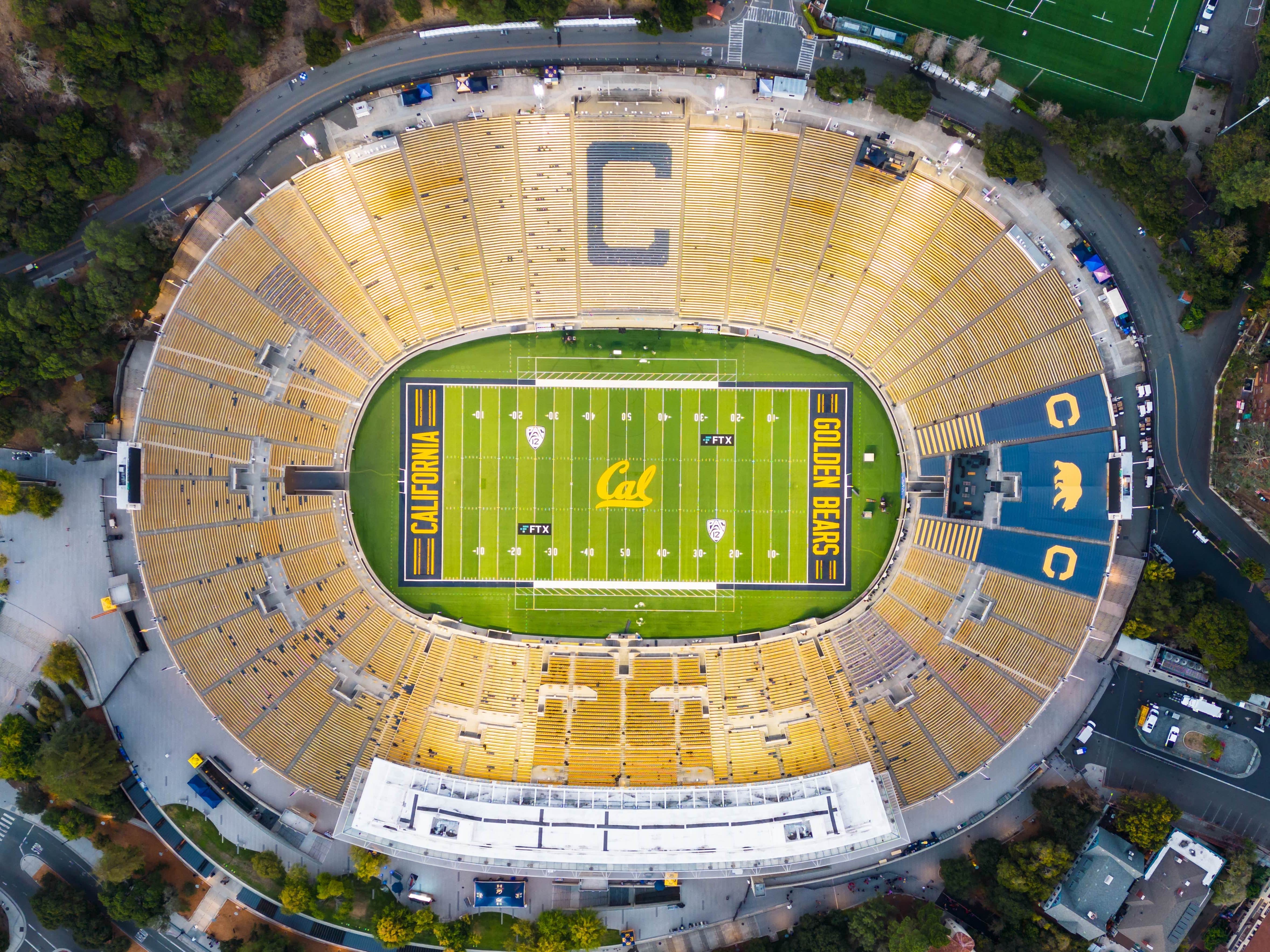 Birds-eye View of Cal Stadium